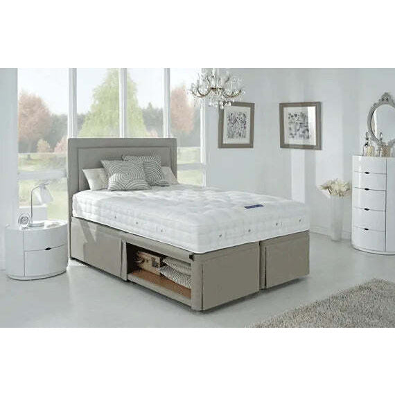 Hypnos HideAway™ Upholstered Divan Base, Super King Size Maestro Orchid