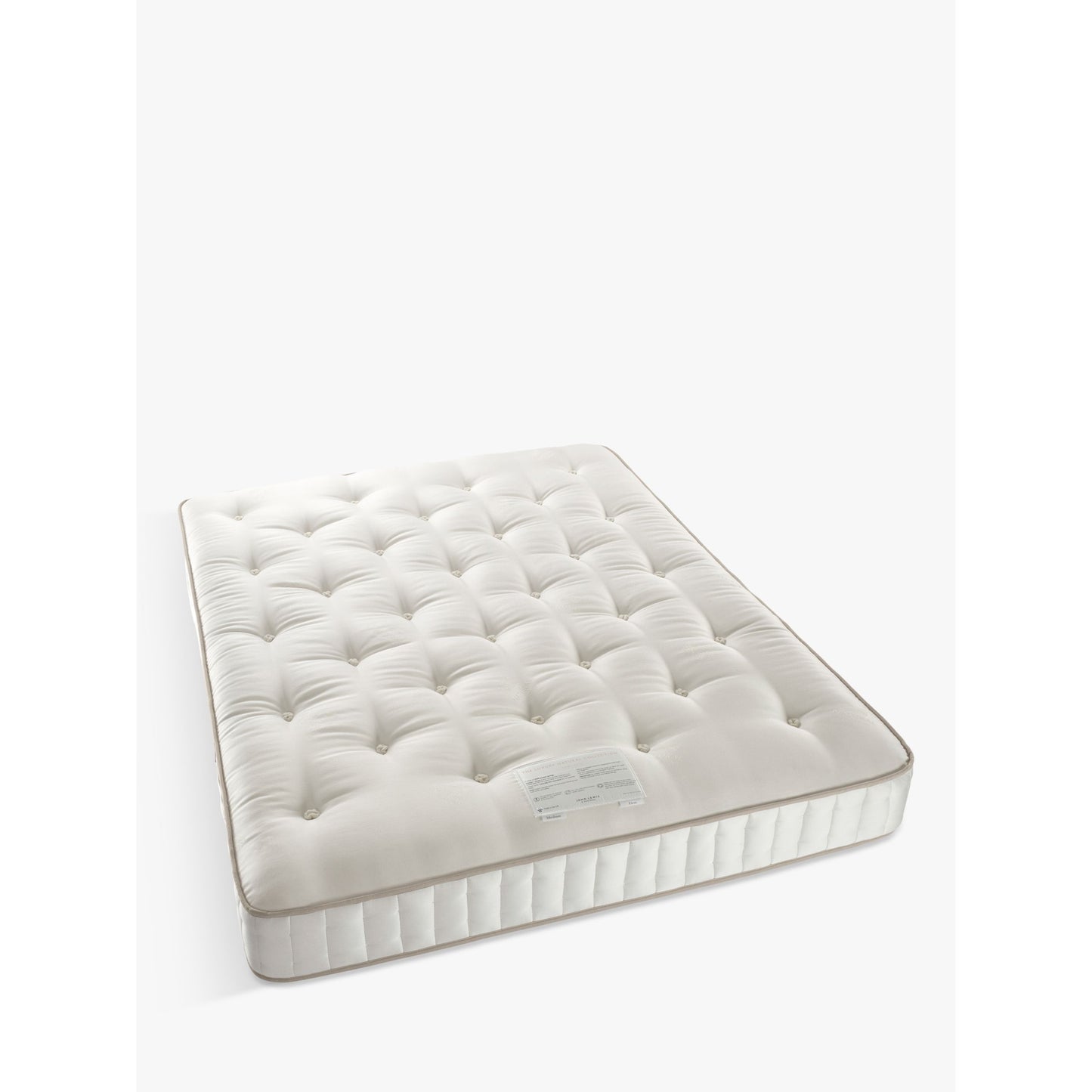 John Lewis Luxury Natural Collection Linen 3250 Super King Size Firmer