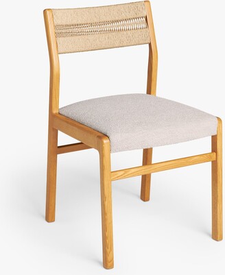 John Lewis – Wycombe Rope Chair, Cream Bouclé