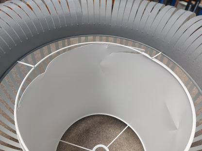 John Lewis Harmony XL Ribbon Ceiling Light, Grey