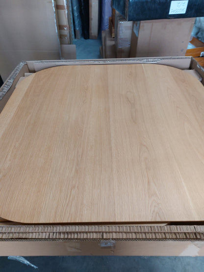 John Lewis ANYDAY Anton 4-6 Seater Extending Dining Table, Oak