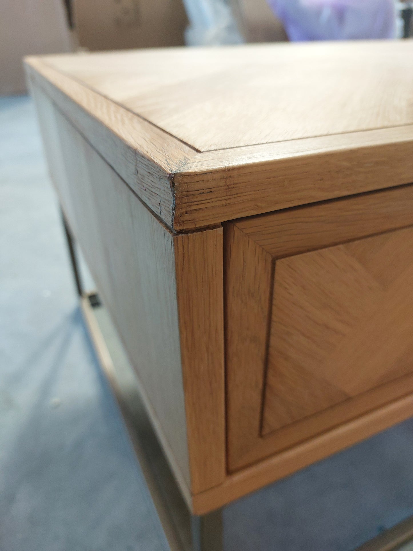 John Lewis Coffee Table Estate 2 Drawer Oak Wood Natural