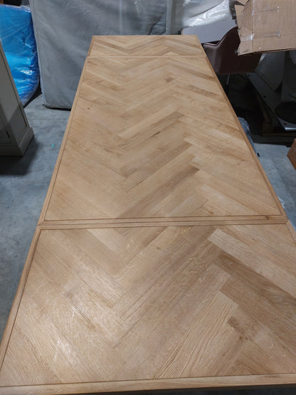 John Lewis Dining Table Estate 6 to 10 Seater Extending Natural