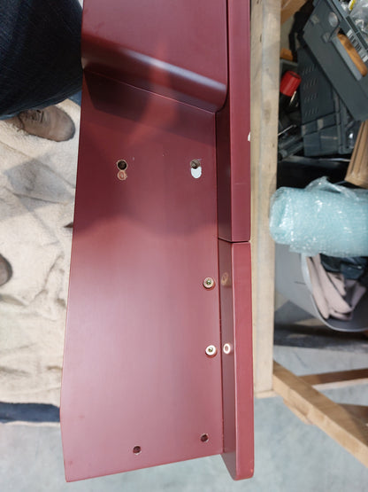 John Lewis Lift Storage Desk Red