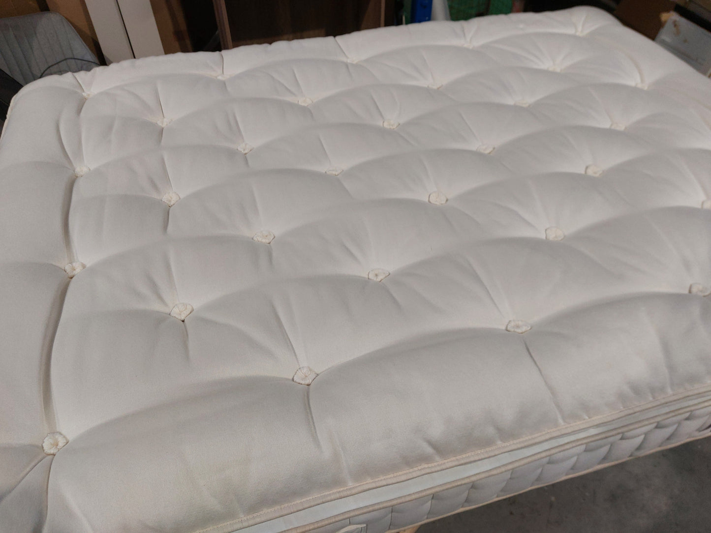 List - John Lewis Mattress British Double Natural Collection Herdwick Pillowtop 4250 Regular Tension