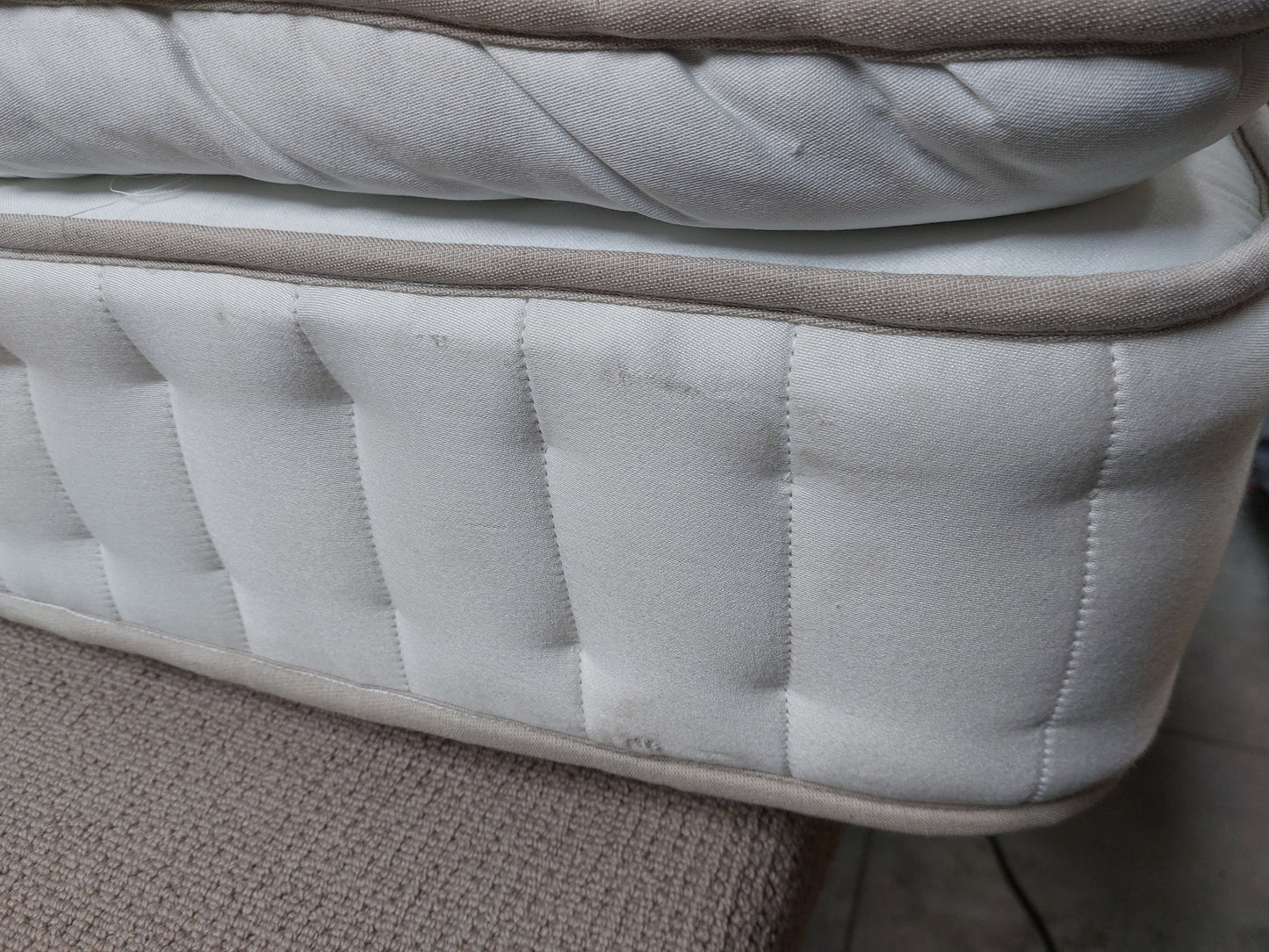 John Lewis Luxury Collection Egyptian Cotton Pillowtop 4250 King Mattress Regular