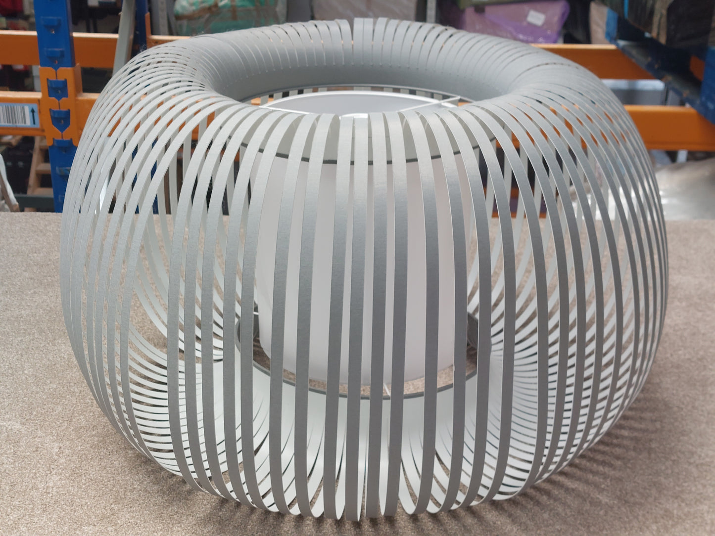 John Lewis Harmony XL Ribbon Ceiling Light, Grey