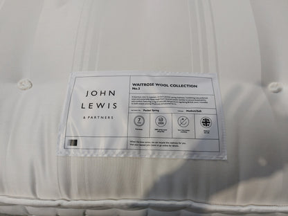 John Lewis Classic NO. 3 Pocket Spring Mattress Super King Size