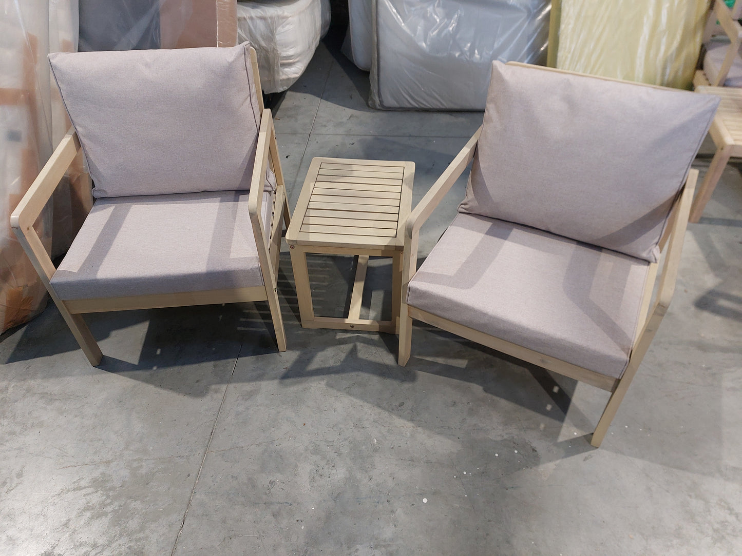 John Lewis Acacia Wood 4-Seater Gar