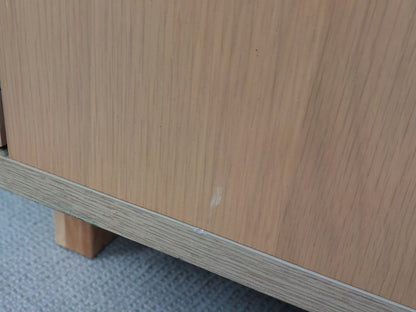 John Lewis Slatted TV Stand Sideboard for TVs up to 60", Oak