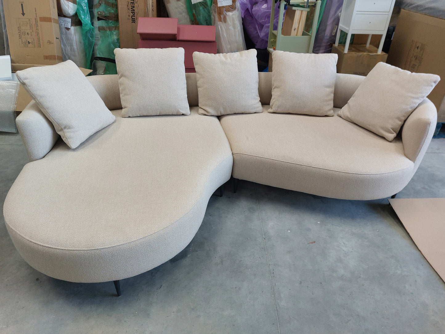 List - John Lewis Lozenge Grand 5 Seater L