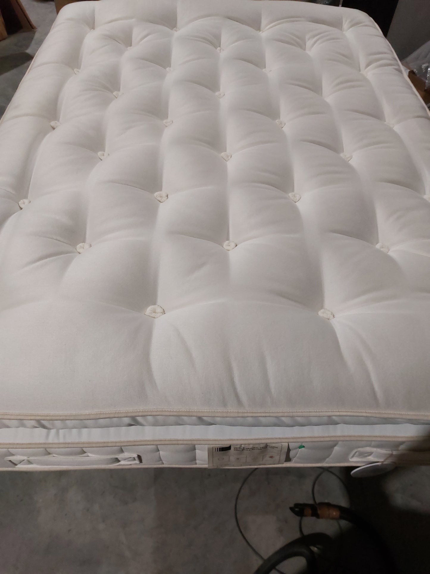 John Lewis Swaledale Pillowtop 6250 Mattress Regular and Firmer Tension  King Size