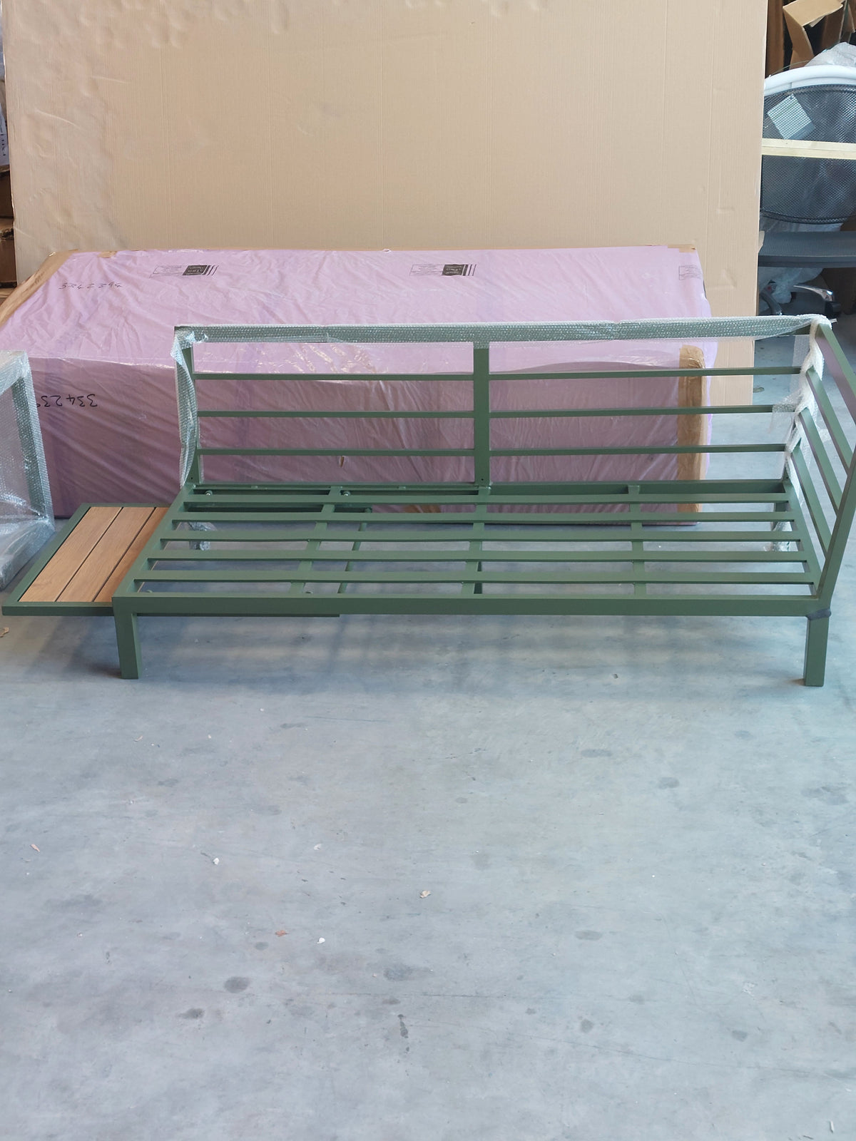 John Lewis Platform Modular 4-Seater Garden Lounging Set Blue