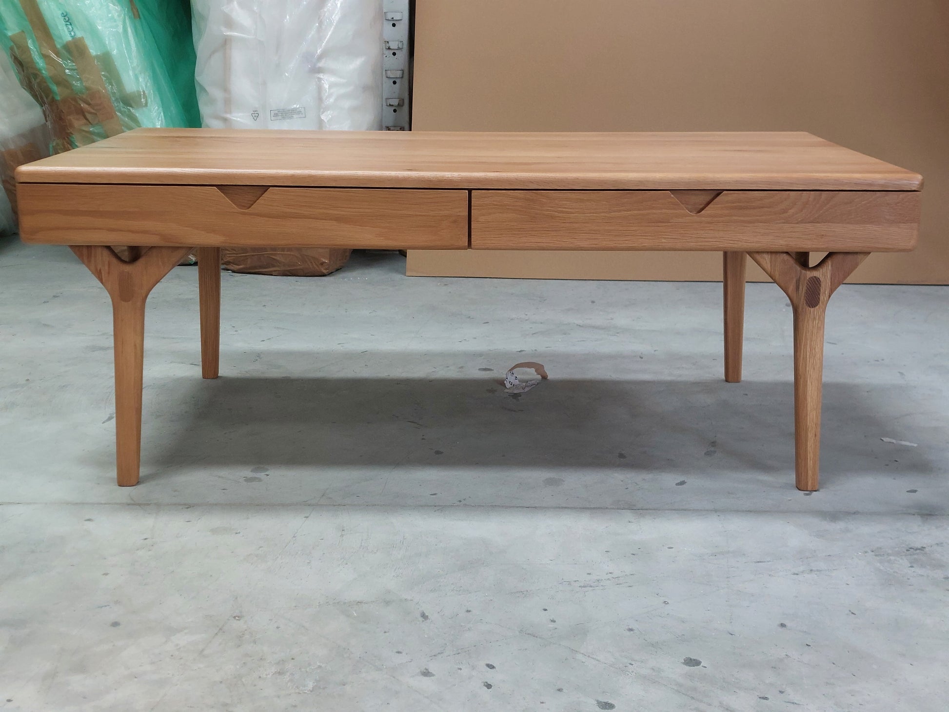 John Lewis X-Ray Wood Coffee Table