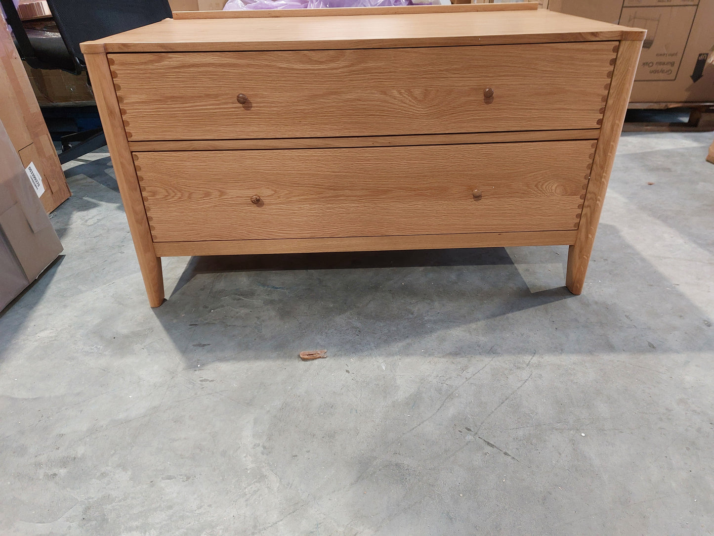 John Lewis Essence Double Wardrobe, Oak