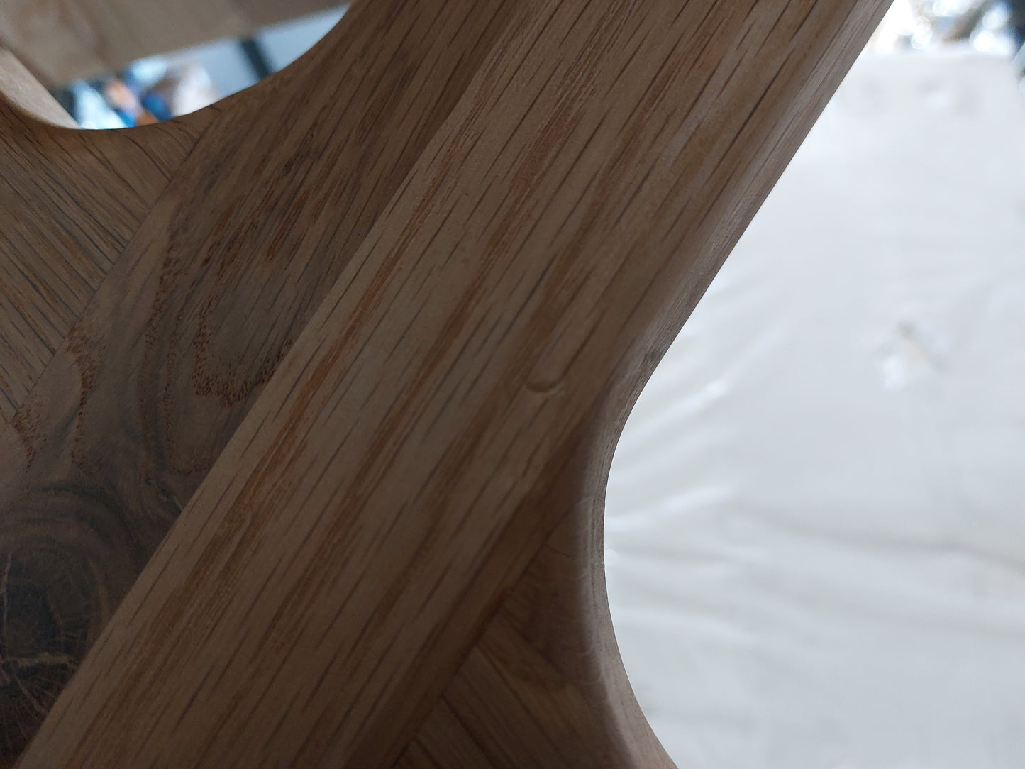 John Lewis Milton Fixed Dining Table, Oak