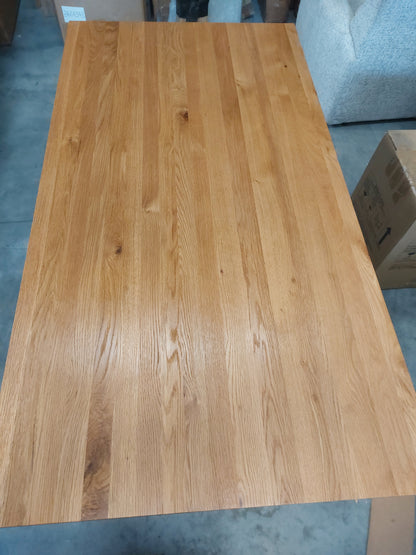 John Lewis Calia 6-10 Seater Extending Dining Table, Sold Oak