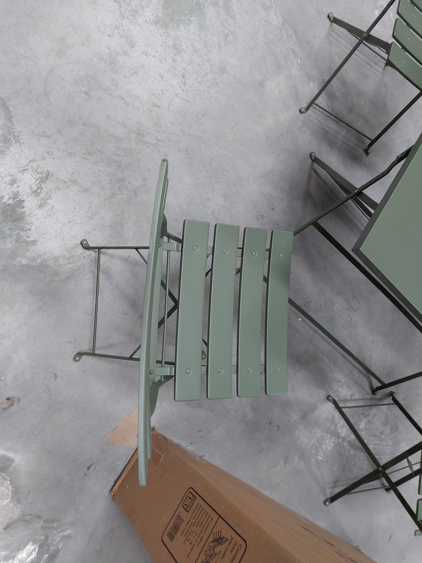List - John Lewis Camden 4-Seater Rectangular Garden Dining Table & Chairs Set, Green