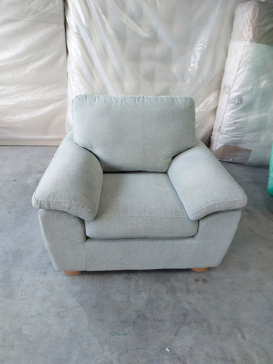 John Lewis Camden Armchair Light Blue Seagrass