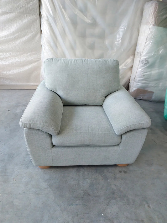 John Lewis Camden Armchair Light Blue Seagrass