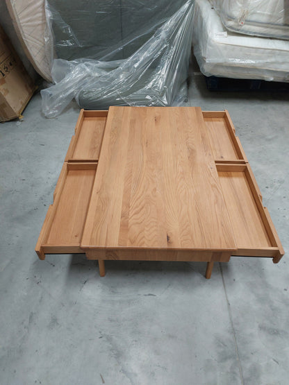 John Lewis X-Ray Wood Coffee Table