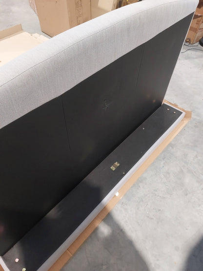 John Lewis & Partners Grace Bed Frame King Size Grey