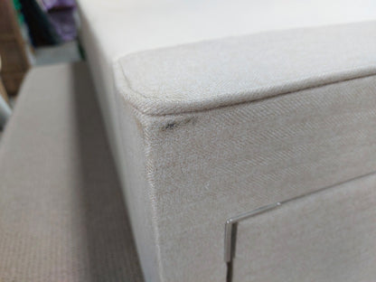 John Lewis Pocket Sprung 4 Drawer Storage Divan Base, King Size, Brushed Tweed Beige