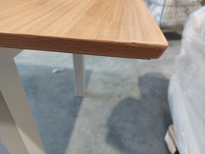 John Lewis Wilton 4-6 Seater Extending Dining Table, Linen