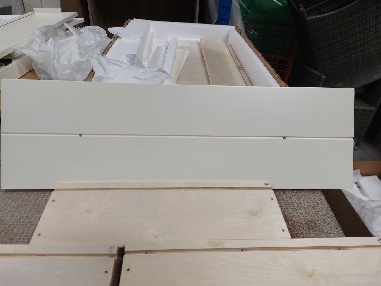 John Lewis Avery Changing Top Dresser, Cream/Natural
