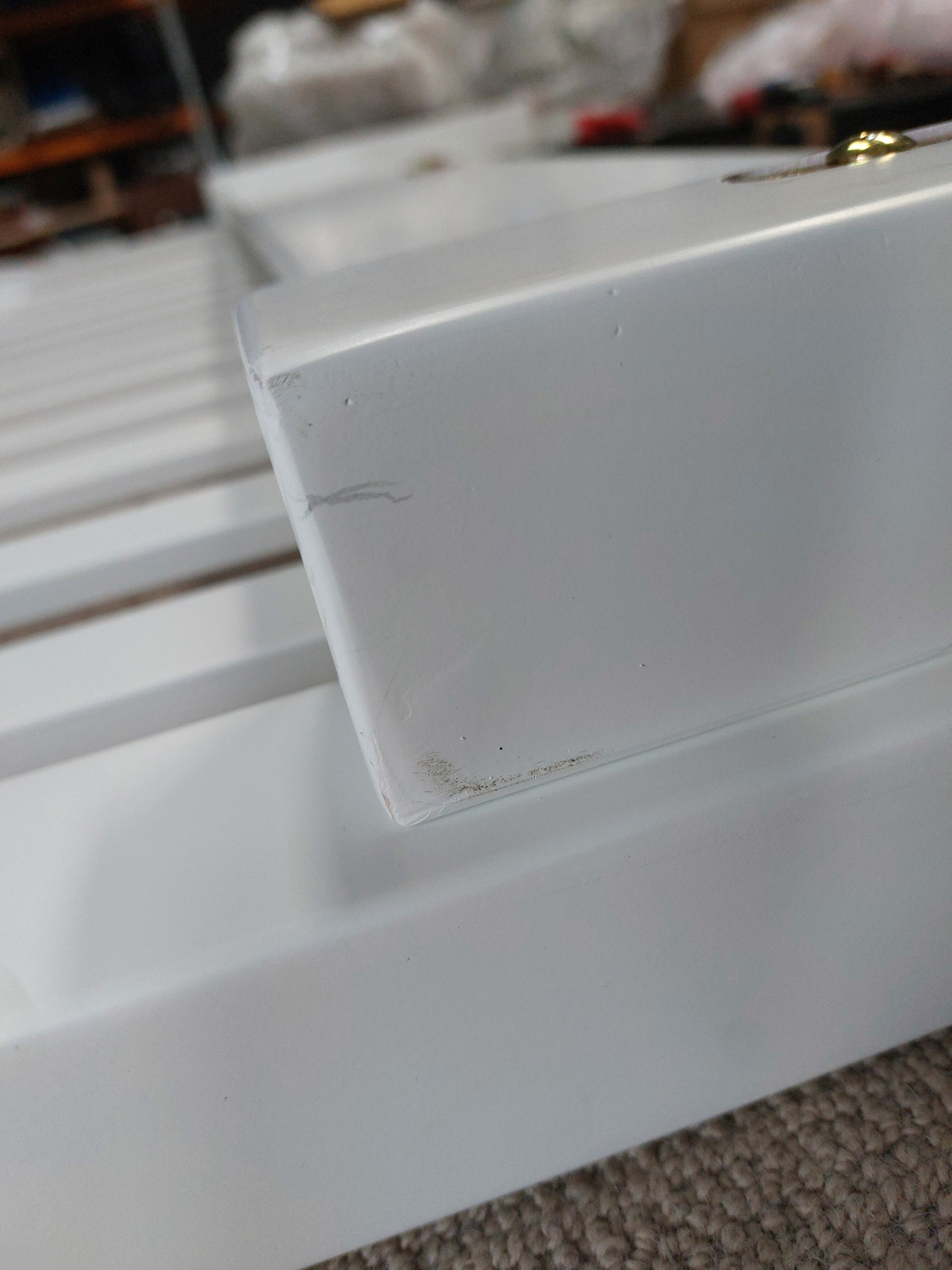 John Lewis Wilton Bed Frame Double White