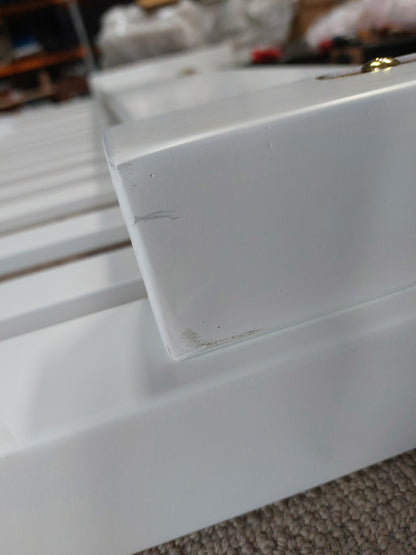 John Lewis Wilton Bed Frame Double White