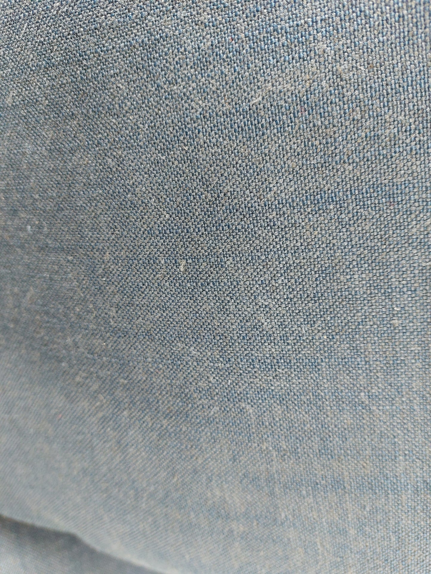 John Lewis Camber Small 2 Seater Sofa Blue Linen