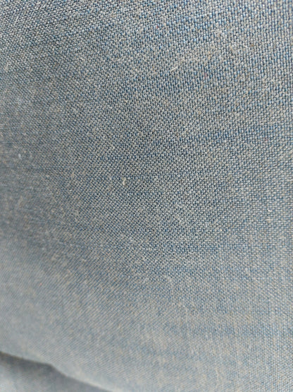 John Lewis Camber Small 2 Seater Sofa Blue Linen