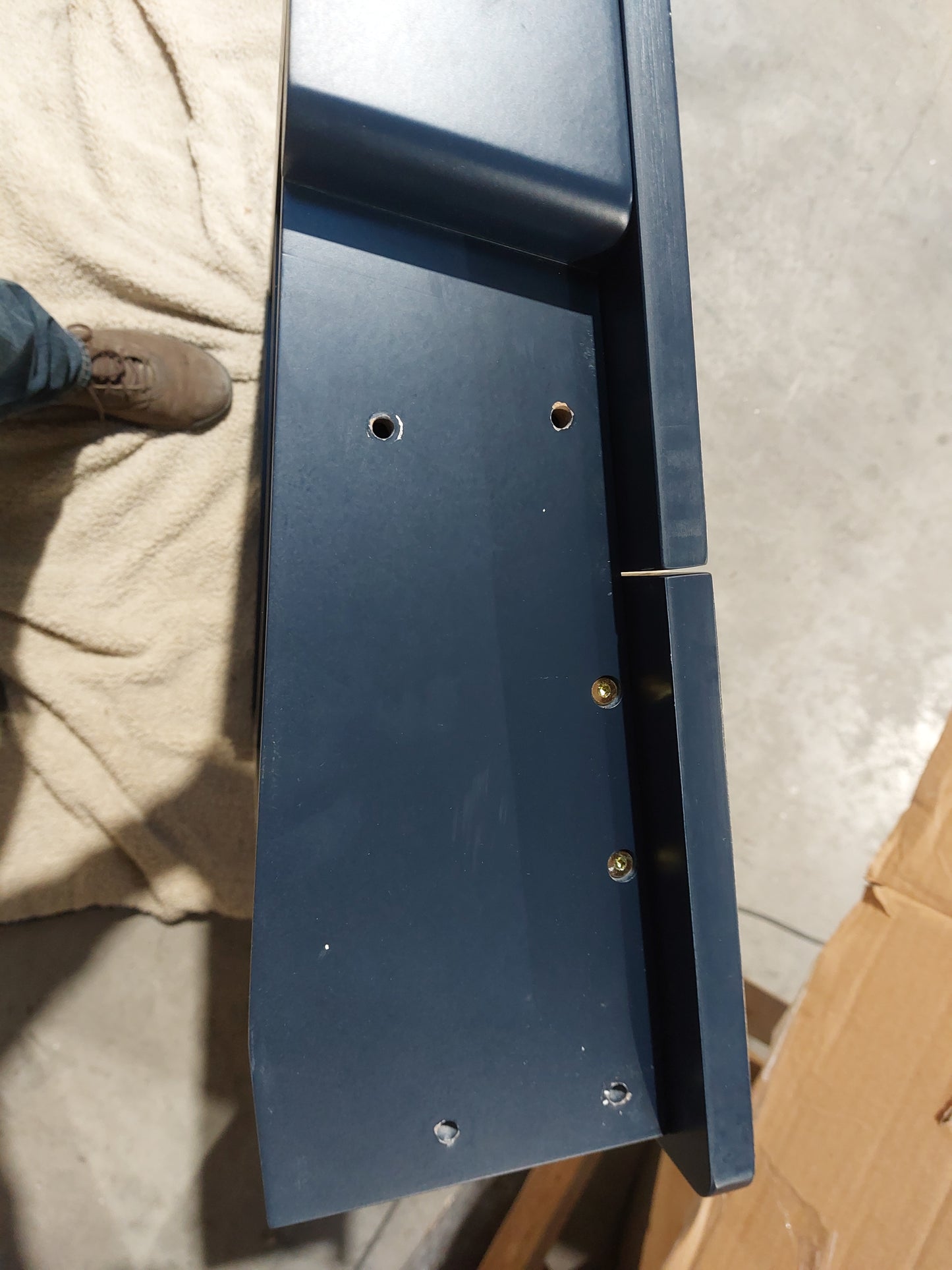 John Lewis Lift Storage Desk Blue