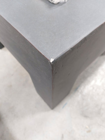 Ivyline Square Console Firepit, Grey