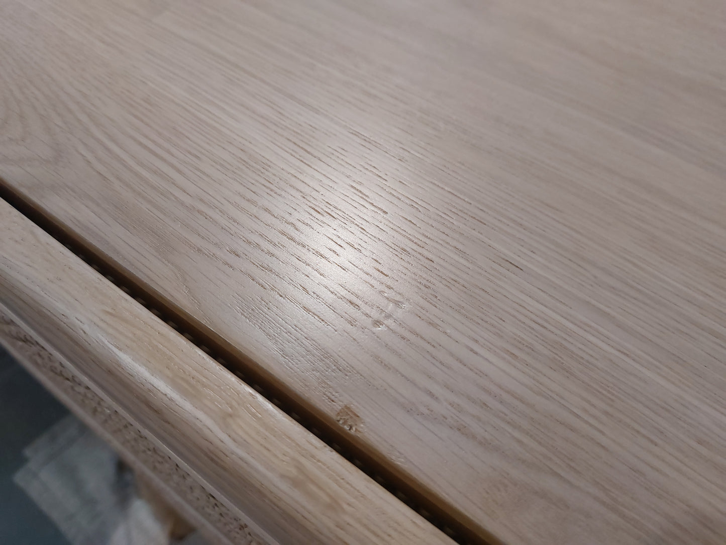 John Lewis Rattan 5 Drawer Tallboy Chest