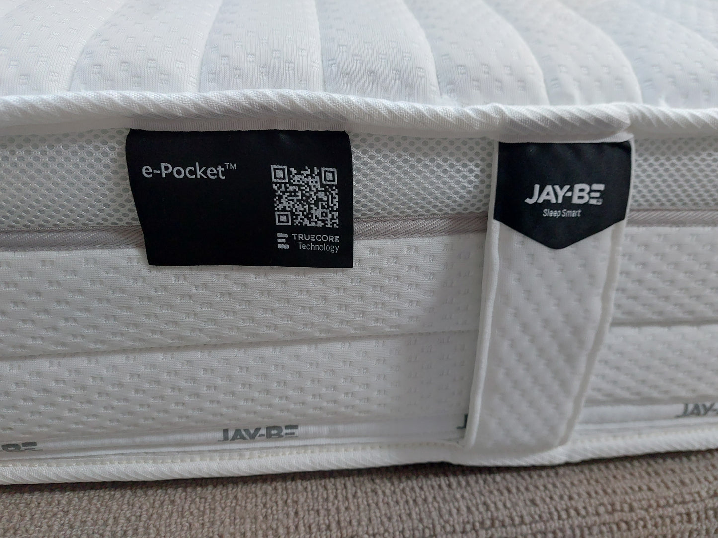 Jay-Be® 1000 e-Pocket™ Truecore® Eco-Friendly Mattress