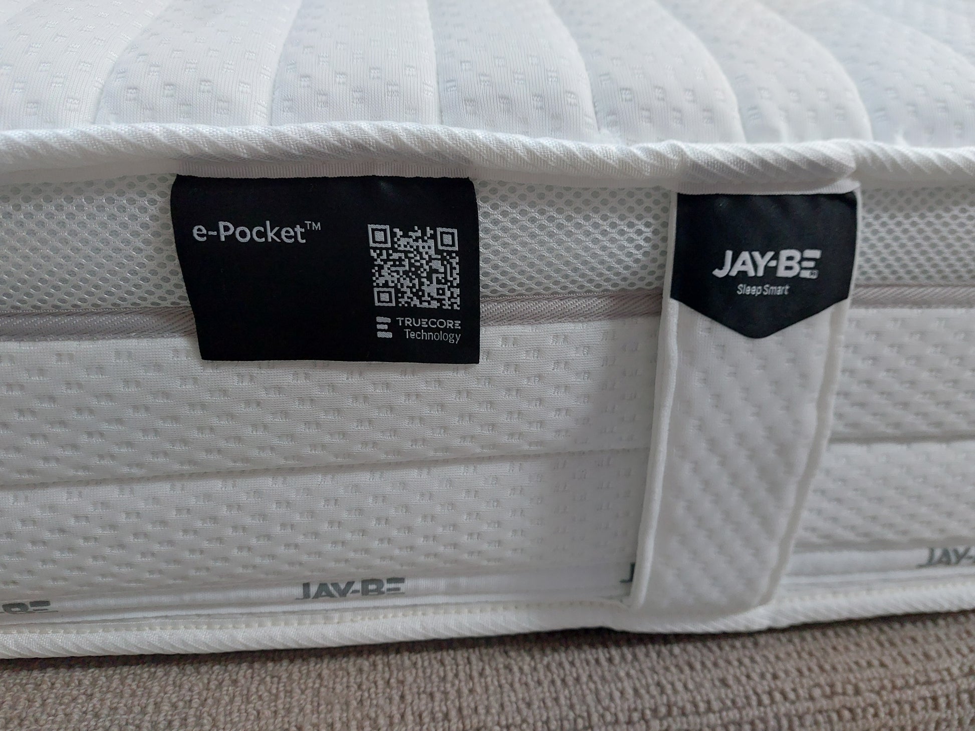 Jay-Be® 1000 e-Pocket™ Truecore® Eco-Friendly Mattress