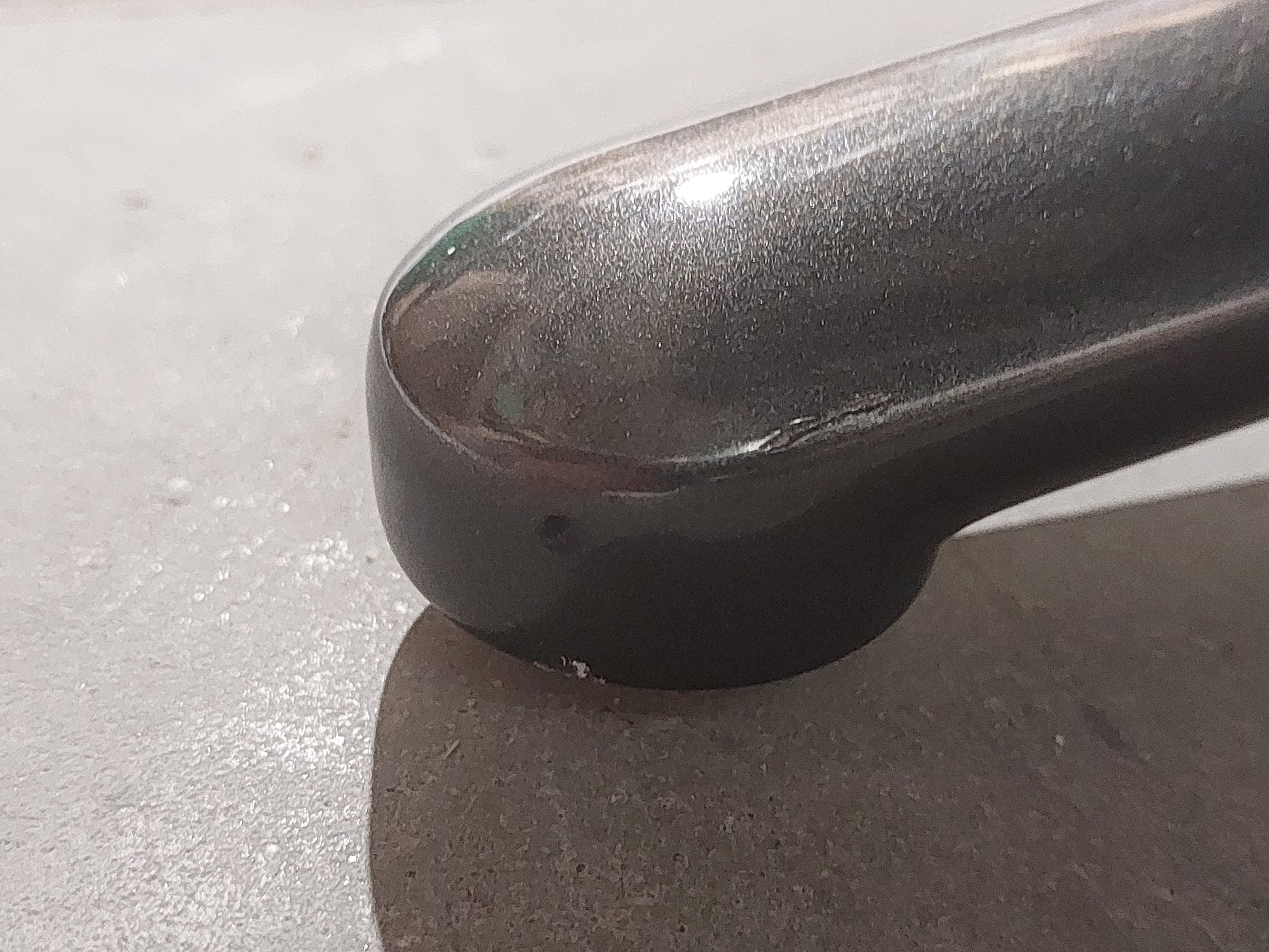 List - John Lewis Ease Leather Recliner Armchair and Footstool, Stone Leather