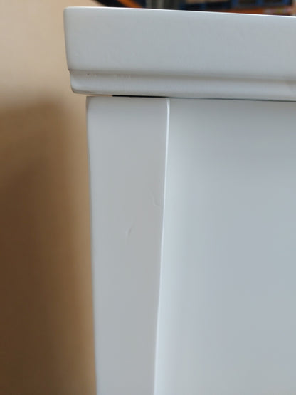 John Lewis Chest of Drawer White Wilton 7 Drawer Chest