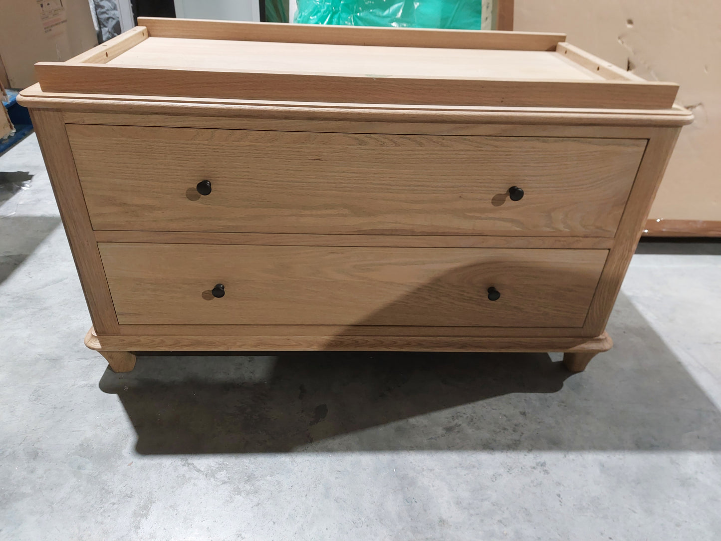 John Lewis Louis Double Wardrobe Oak