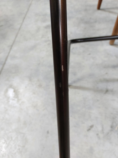 nkuku Ukari Counter Chair, Black