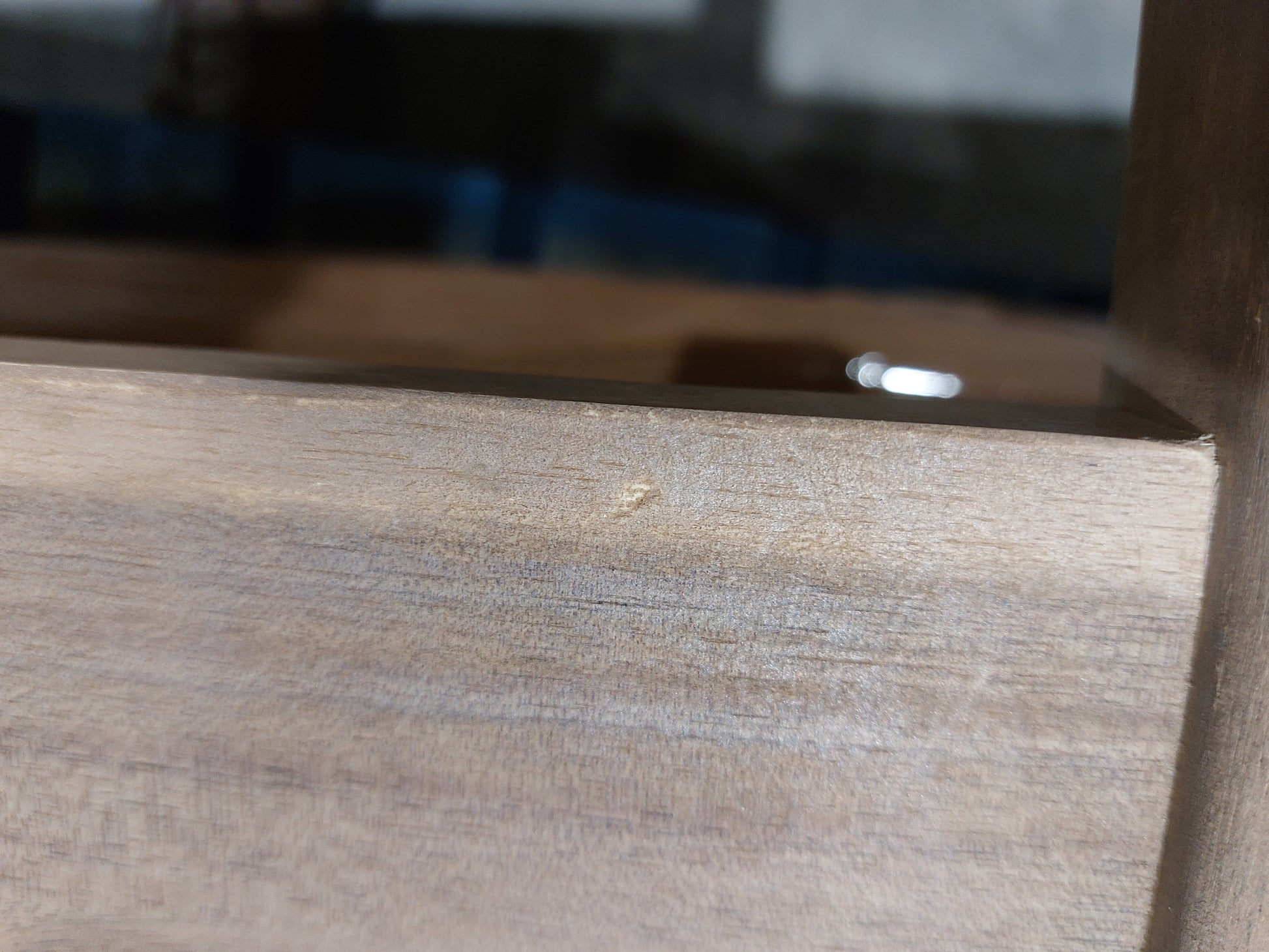 John Lewis Woven Rattan Panel Acacia Wood Garden Lounge Chair, Natural