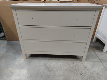 John Lewis Wilton 3 Drawer Chest, Linen