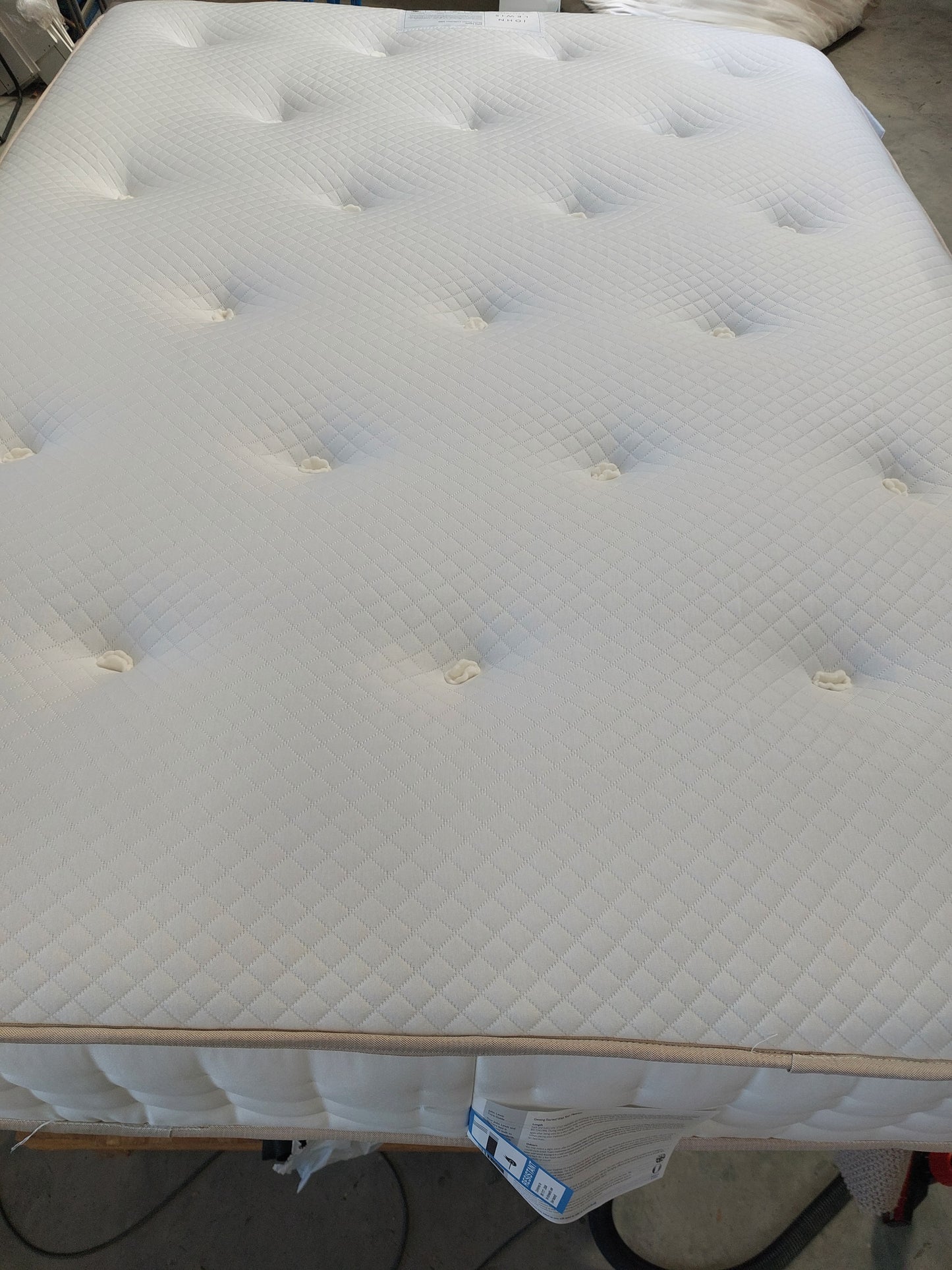 John Lewis Ortho Pocket Collection 2000 Pocket Spring Mattress, Medium/Firm Tension, King Size