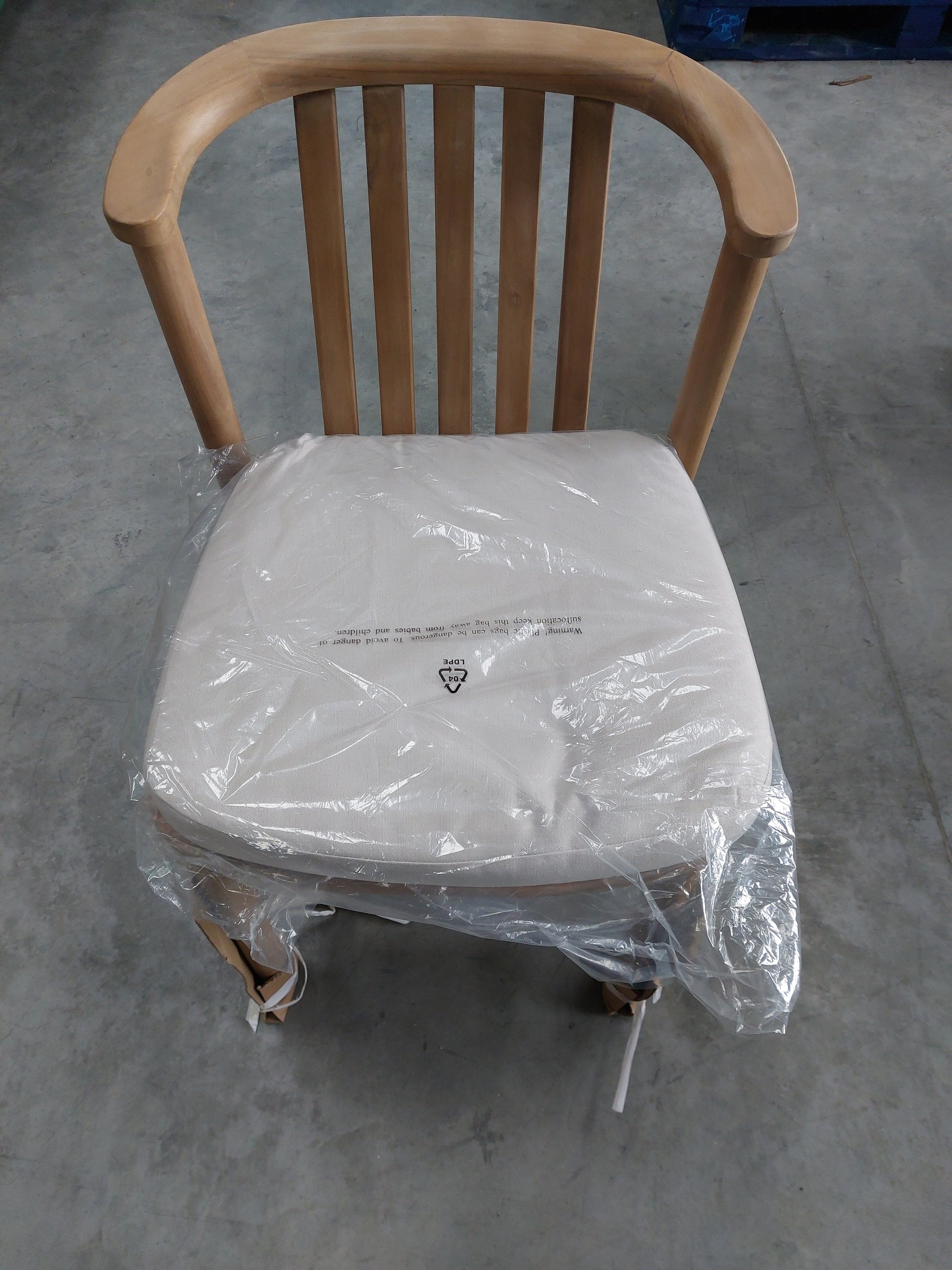 John Lewis Boardwalk Garden Dining Chair Set of 1 Single  FSC-Certified Acacia Wood Natural