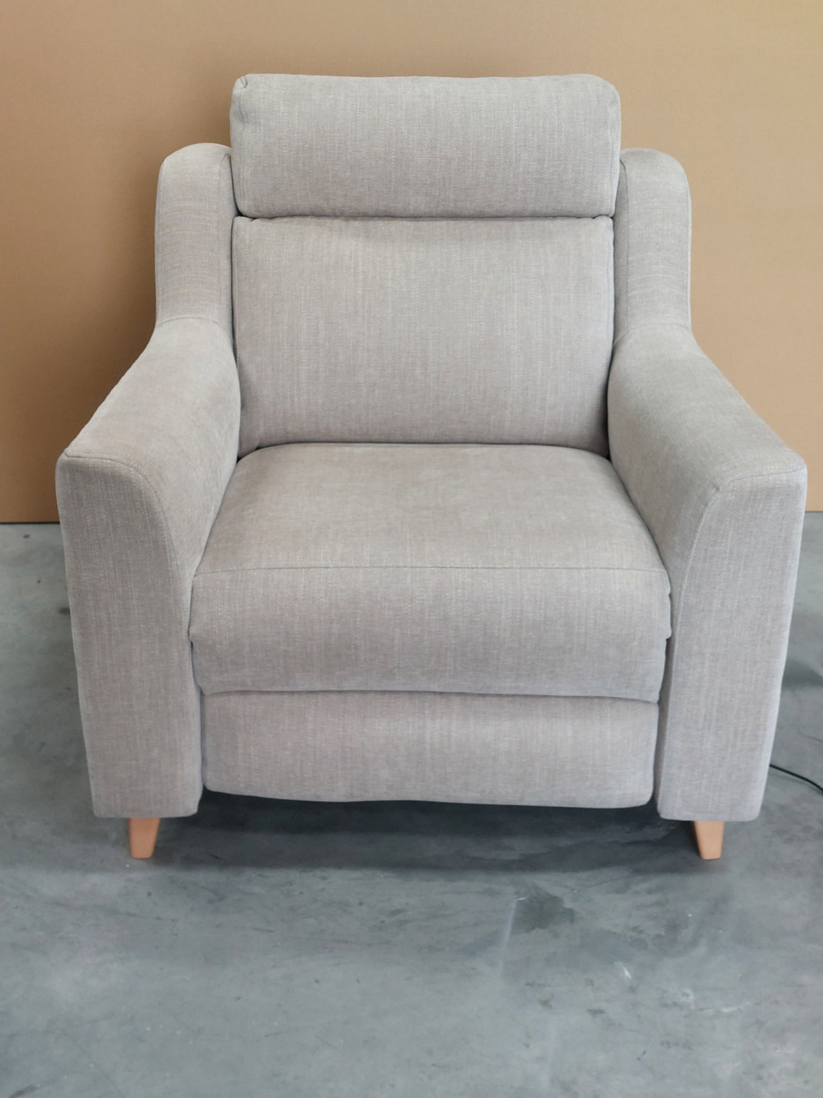 John Lewis Elevate Power Recliner Armchair Natural