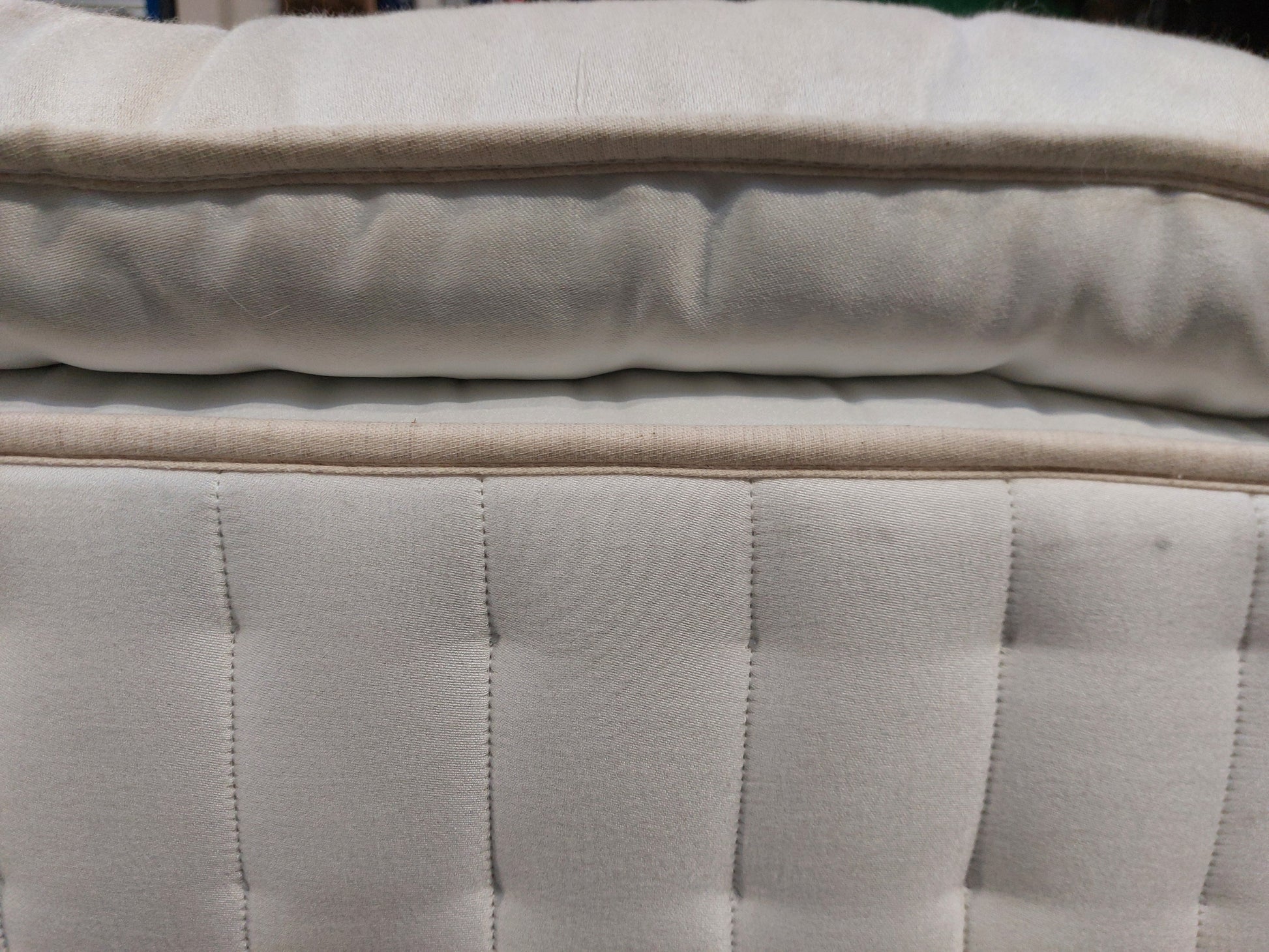 List - John Lewis Mattress British Double Natural Collection Herdwick Pillowtop 4250 Regular Tension