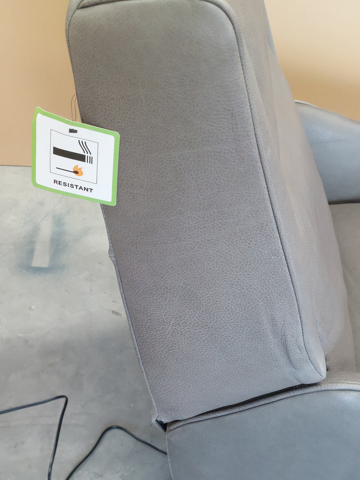 John Lewis Halo Capri Recliner Hand-Tipped Leather, Hot Pewter