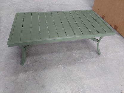 John Lewis Marlow Aluminium 4 Seater Garden Lounge Set, Green